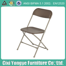 Brown Metal Folding Chairs for Events